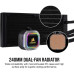 Corsair Hydro Series H100i RGB PLATINUM 240mm Liquid CPU Cooler